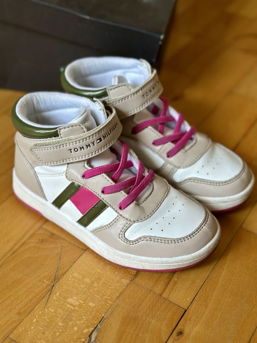 Високи кецове за момиче Tommy Hilfiger