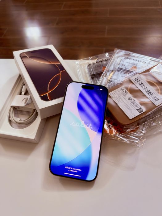 Vând iPhone 16 Pro 256GB – Stare excelentă!