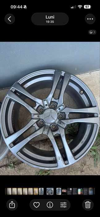 Jante aluminiu Mercedes