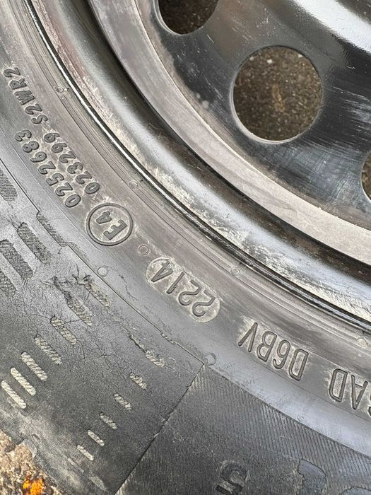 Roata de rezerva Logan 185 65 R 15 Continental EcoContact 5