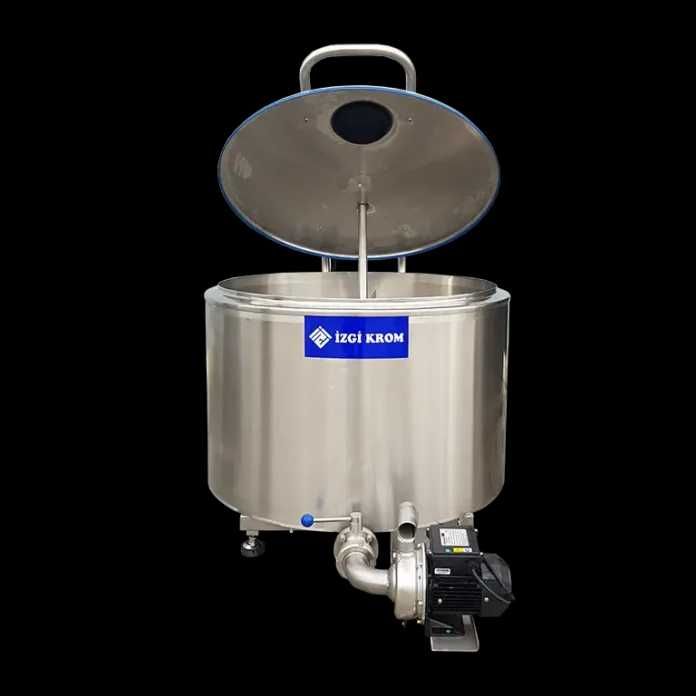 Tanc racire lapte 200 L vertical Oțel inoxidabil AISI 304 NOU Livrare rapidă 24-48h
