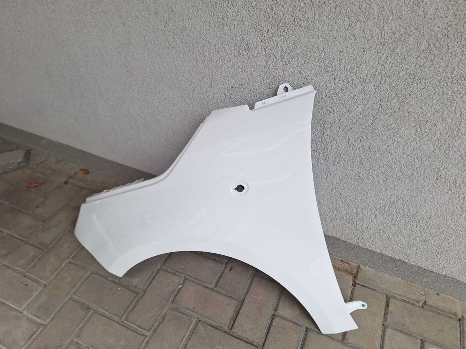 Aripa Fata Stanga Fiat 500 An 2007-2015 Vopsita Alb