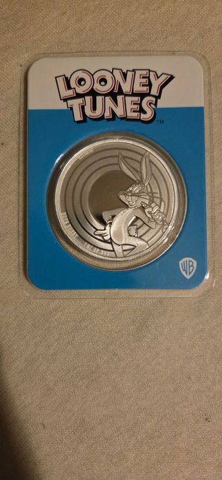 Сребърна монета 1oz Бъгс Бъни