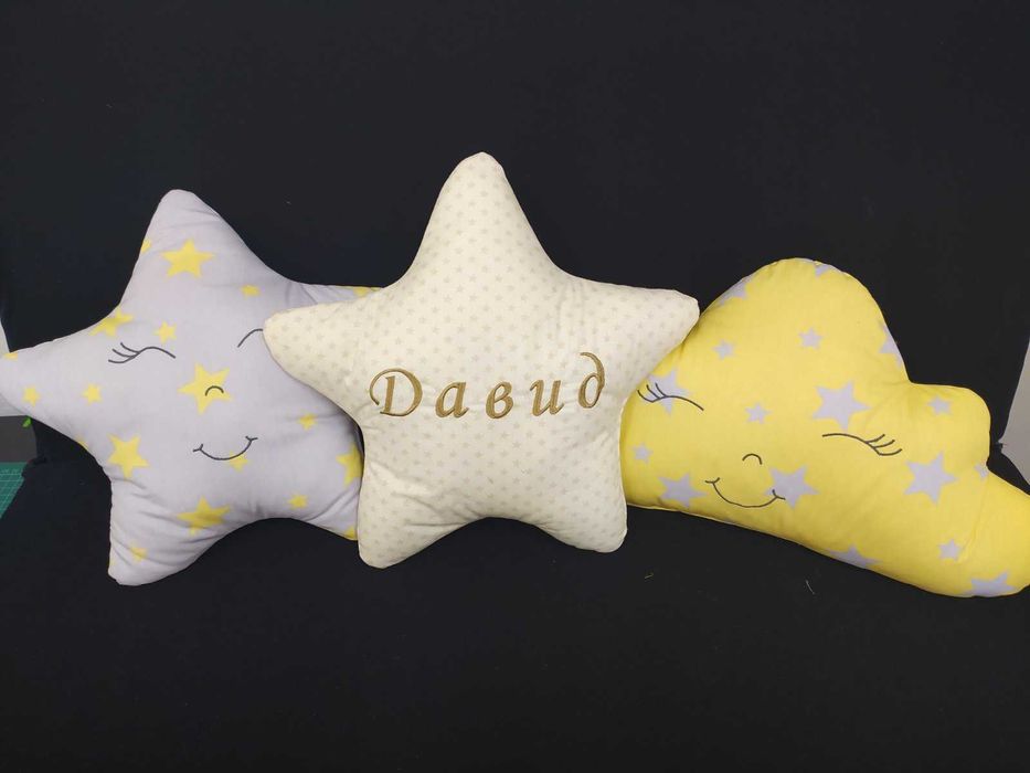 Декоративни възглавници за  бебешка кошара.