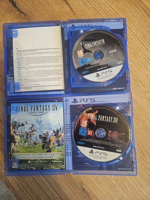 Final Fantasy XVI, Final Fintasy VII Rebirth, Ghost of Tsushima, Battlefield 6