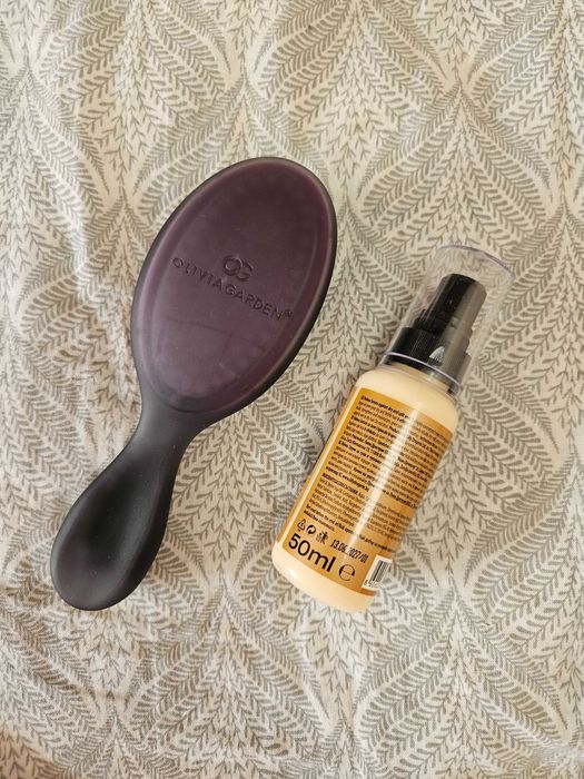 Четка Olivia garden + серум за коса