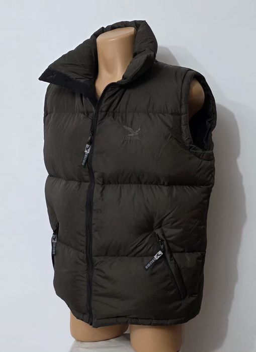 Vesta de puf SALEWA impermeabilă, groasă, mărimea M unisex