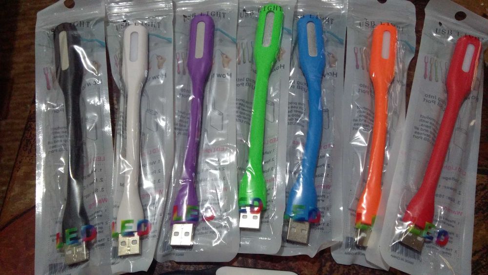 УСБ лед лампа USB LED Lamp за компютър ,зарядно, външна батерия