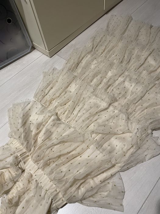 Rochie decolteu V tulle TGH