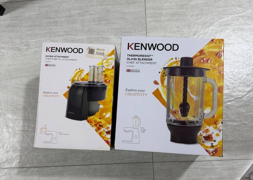 Продаётся срочно новый премиальный комплект кухонного комбайна Kenwood