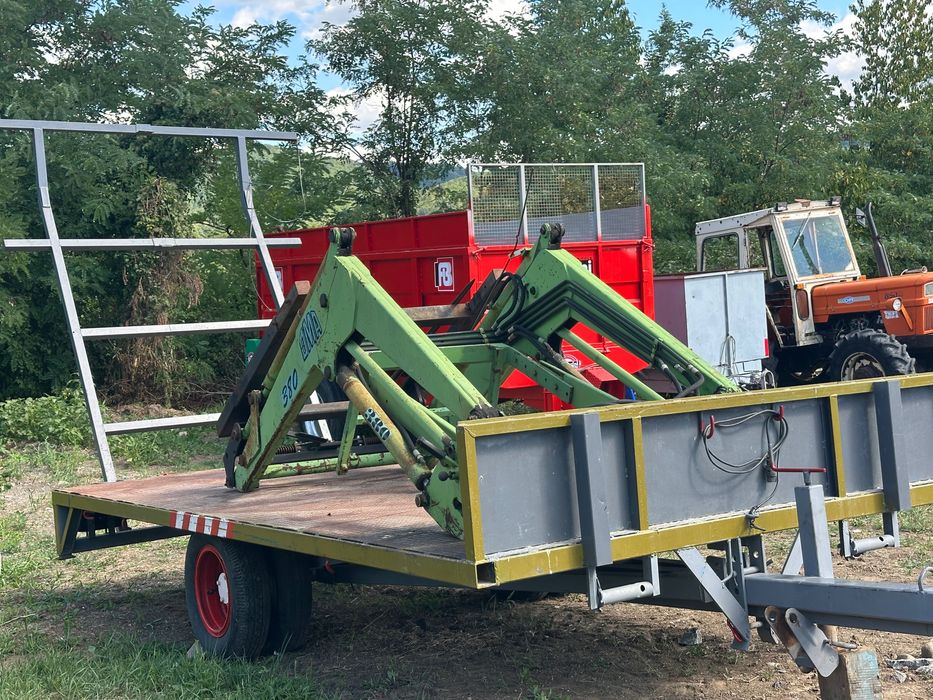 Remorca/Platforma 16 baloti