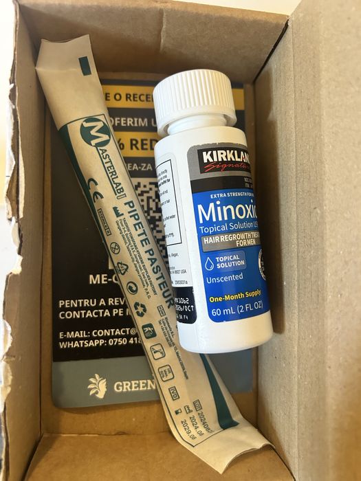 Minoxilid nou cu cutie