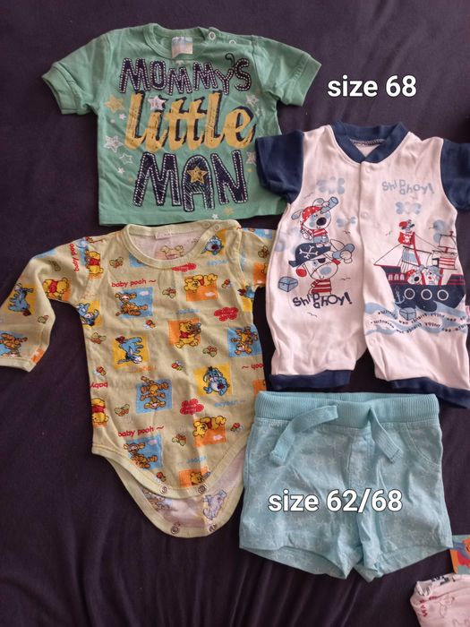Бебешки дрехи размер от 62 до 74