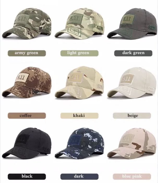 тактическа шапка 5.11 Tactical Multicam еърсофт лов стрелба