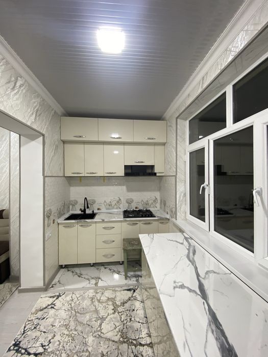 Тузель-2 с новым ремонтом 3-х комнатная