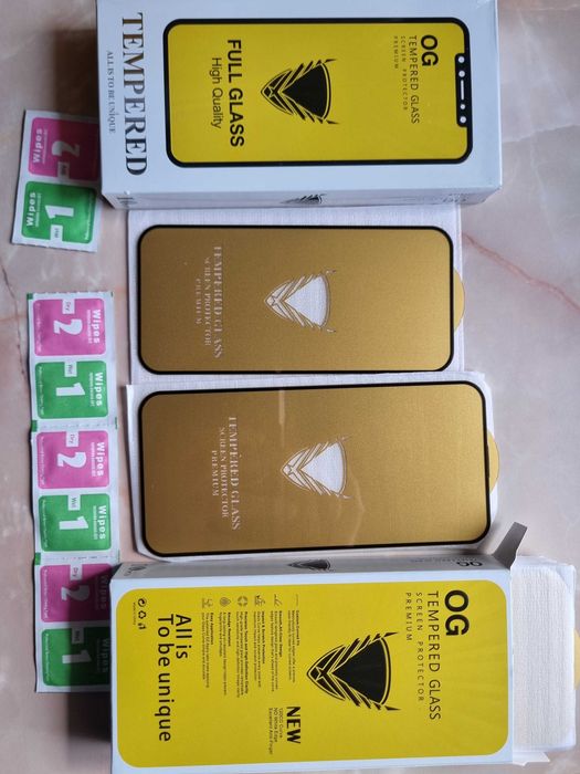 Folie iphone 17, 16, 15, 14 sau 13, 12, 11 calt Premium, anti amprente