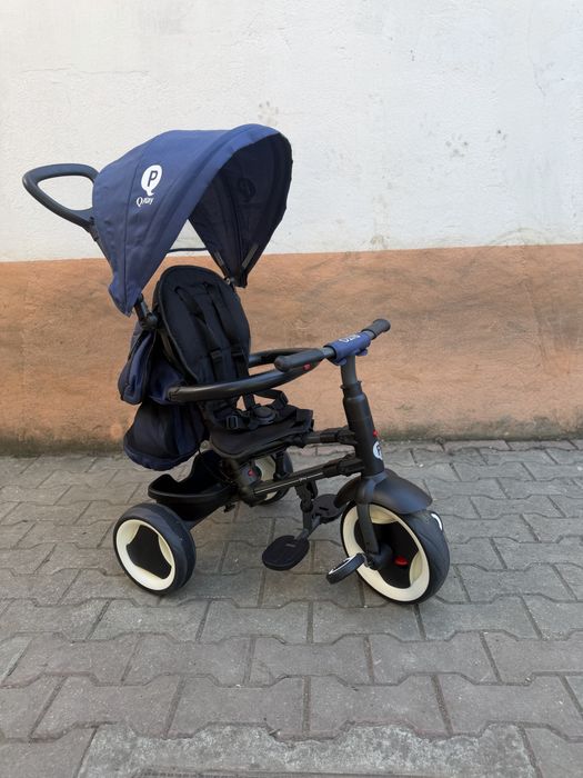 Tricicleta Qplay Rito+ albastru