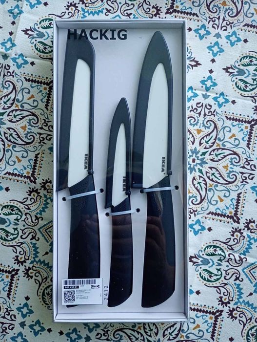 Чисто нов сет керамични ножове ИКЕА