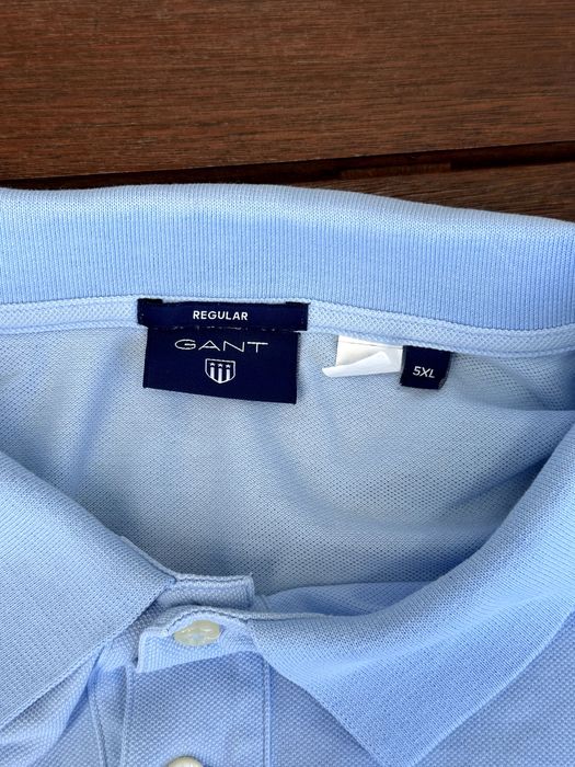 Мъжка поло тениска GANT - размер 5XL, Отлично състояние