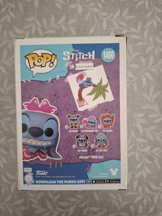 Stitch as cheshire cat funko pop