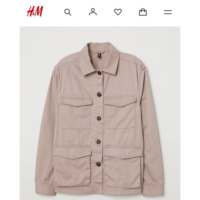 H&M дамско яке тип риза