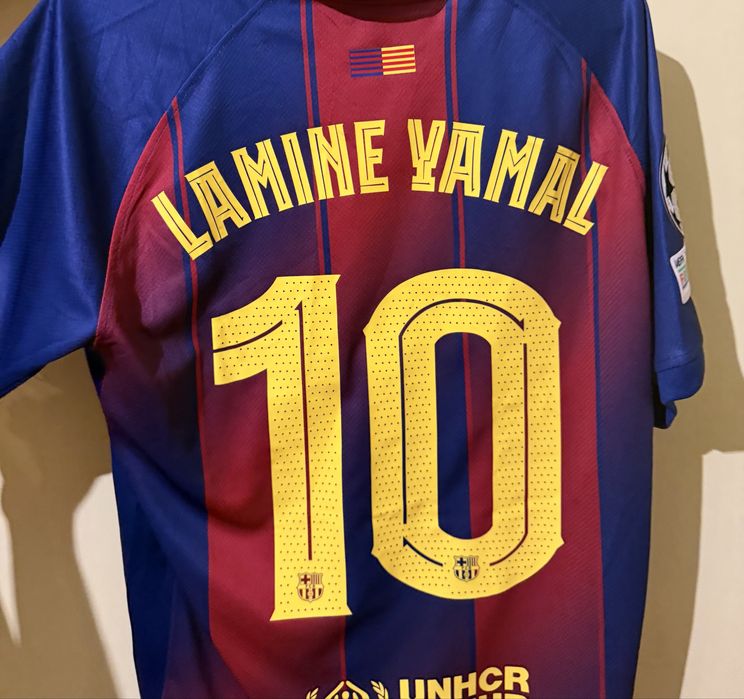 Tricou Barcelona Lamine Yamal #10