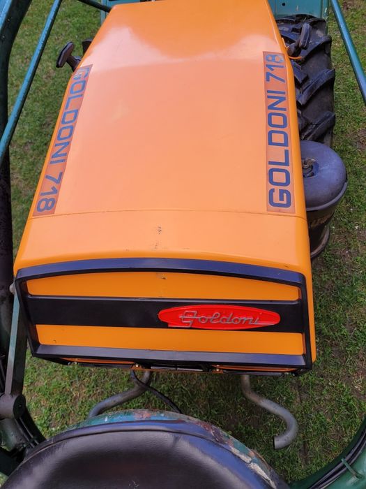 Motocultor  goldoni diesel  18 cp doua freze