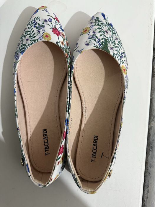 Летние цветочные  балетки