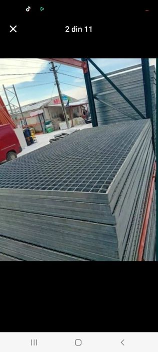 Gratare metalice galvanizate la diferite dimensiuni debitam la dimensi