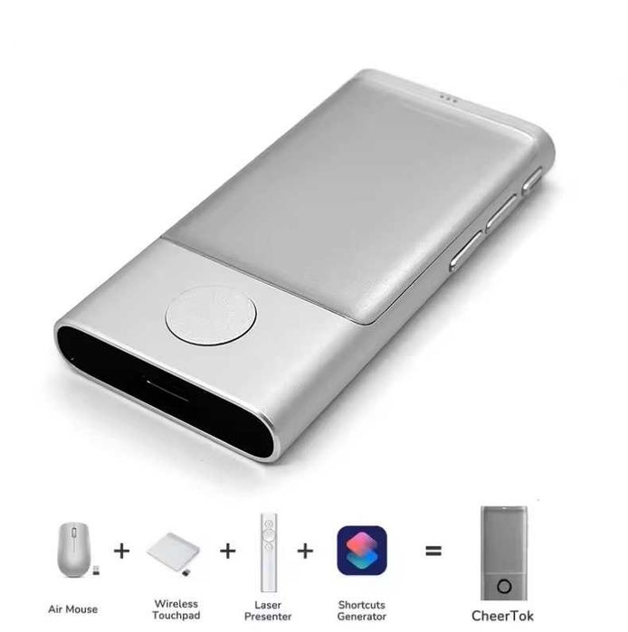 Air Mouse Bluetooth  Touchpad de buzunar ,Presenter laser all-in-one