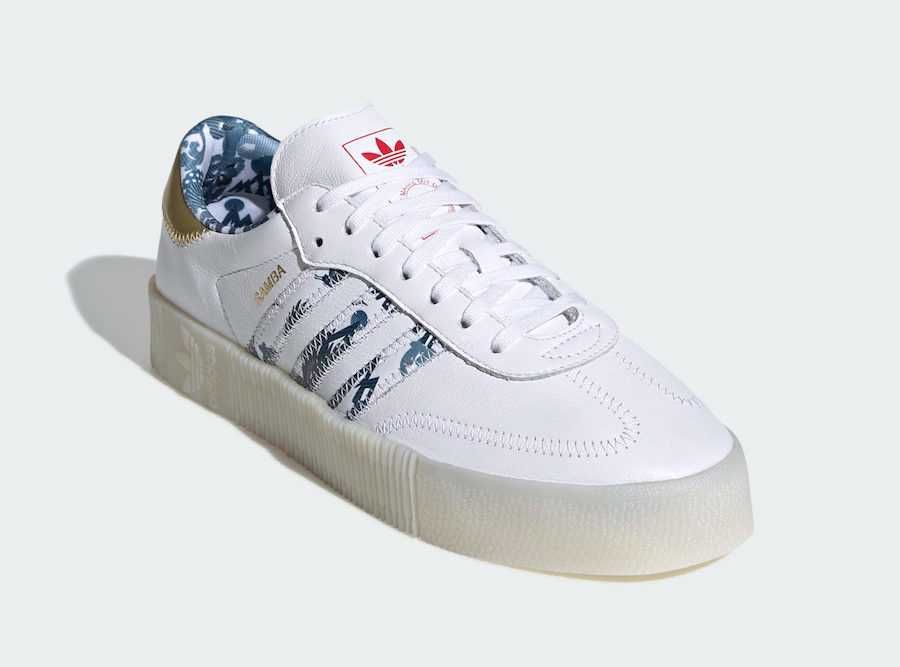 Оригинални дамски маратонки * ADIDAS SAMBAROSE CNY * EU 37 1/3