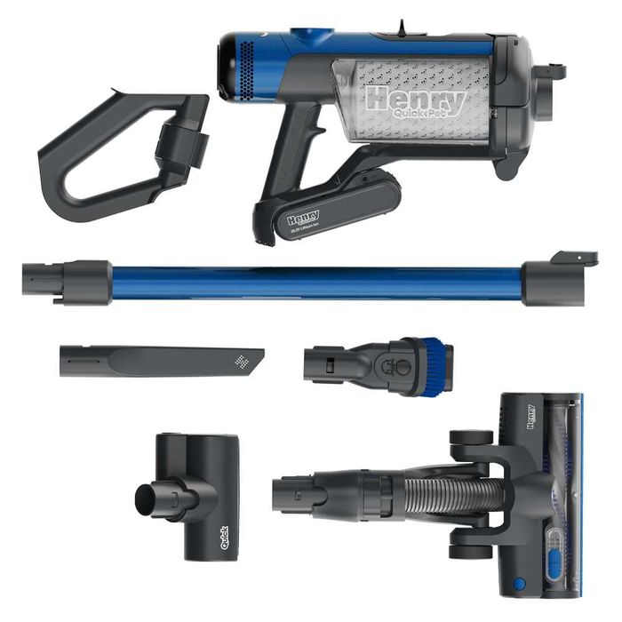 Прахосмукачка Henry Quick Pet, перфектна и за домашни любимци батерия