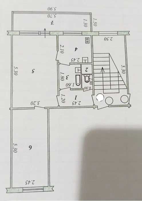СРОЧНО 2 хонали 50м2 квартира сотилади