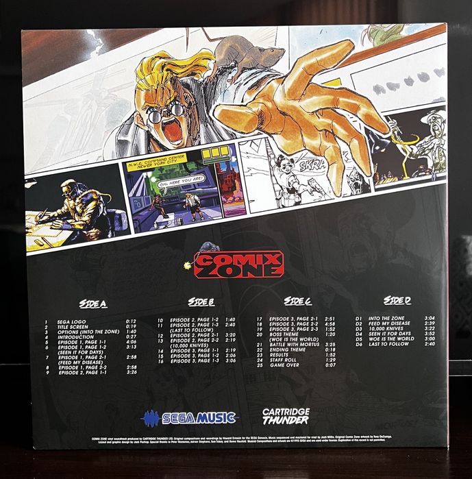 Comix Zone (Original Video Game Soundtrack) - 2xLP
