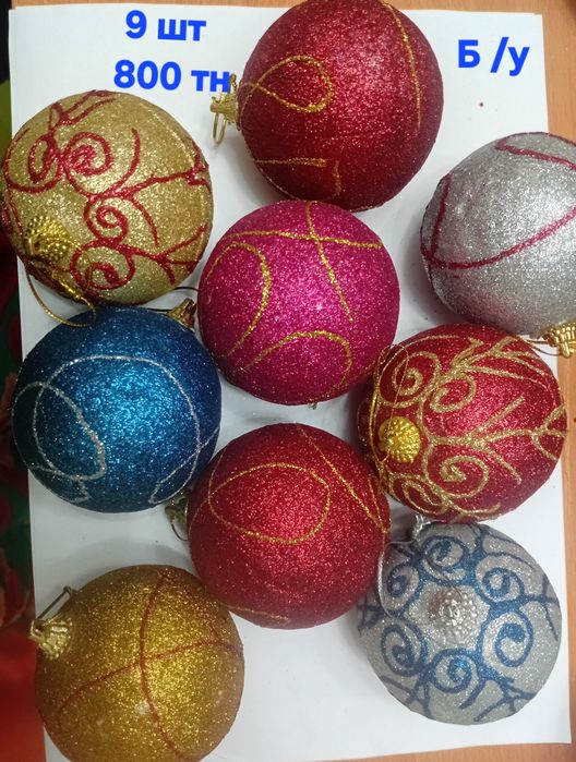 Новогодние  ёлочные украшения  игрушки