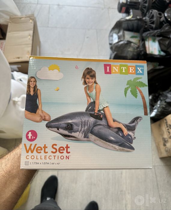 Sotiladi intex flamingo krokodil akula toshbaqa basseyn uchun