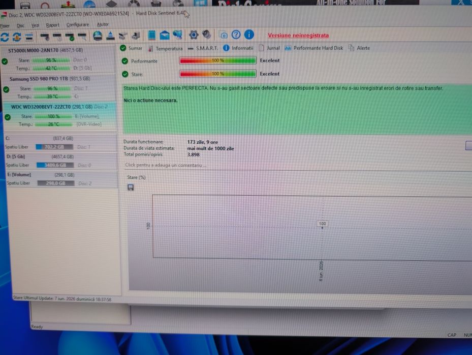 HDD 320gb 2,5 inchi Western Digital