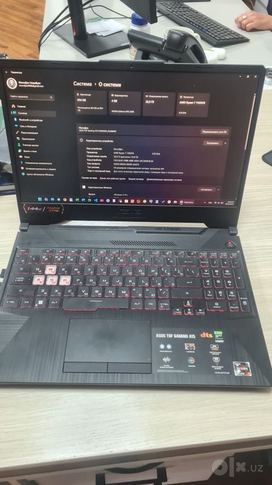 Asus TUF FA506N ozu 32 gb