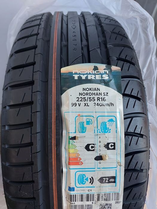 Шины Nokian 225/55/16