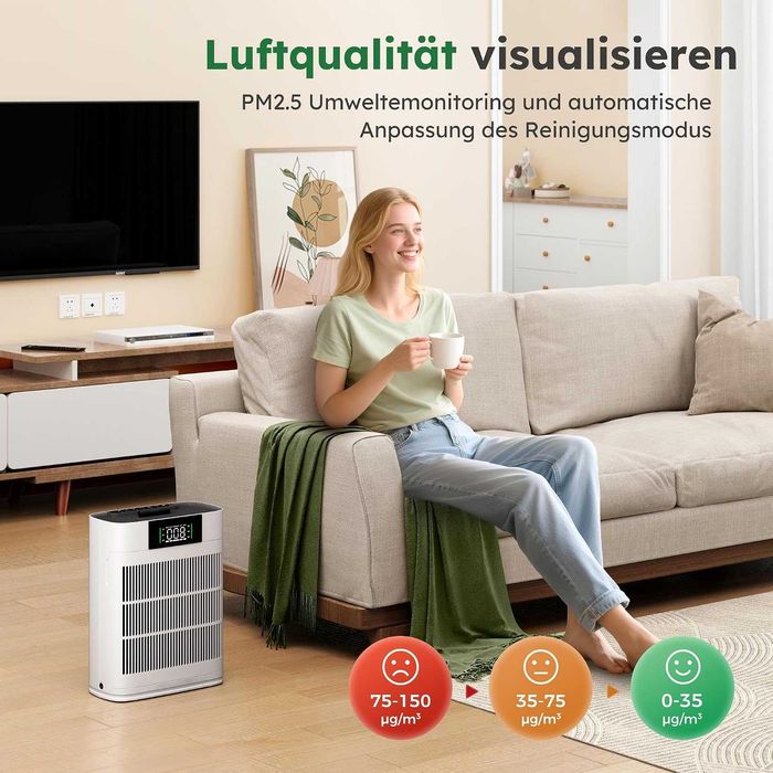 Пречиствател за въздух Alphaappliance HEPA Wi-Fi