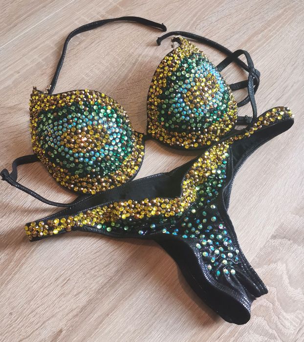 Състезателен бански за Бикини Фитнес