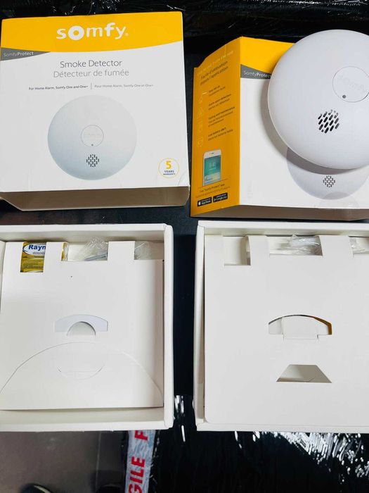Detector de fum conectat Somfy 1870289 - Sirenă de 85 dB