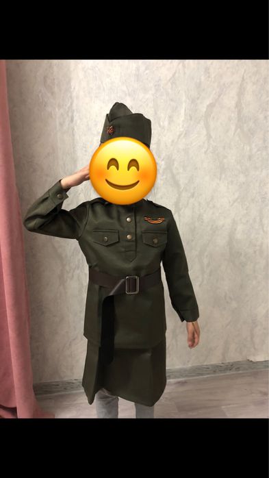 Платье  и Военная форма для девочек