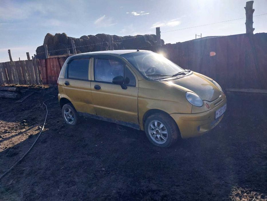 автомашина НЕ ХАДУ DAEWOO MATIZ  машин Оралда   БУКЕЙ орда Рус учет
