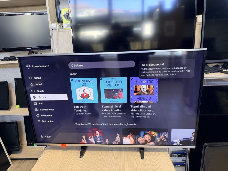 Smart tv panasonic 125 cm -950 ron