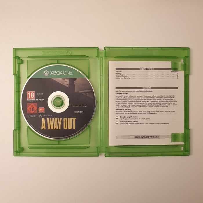 A Way Out Xbox One/Xbox Series X