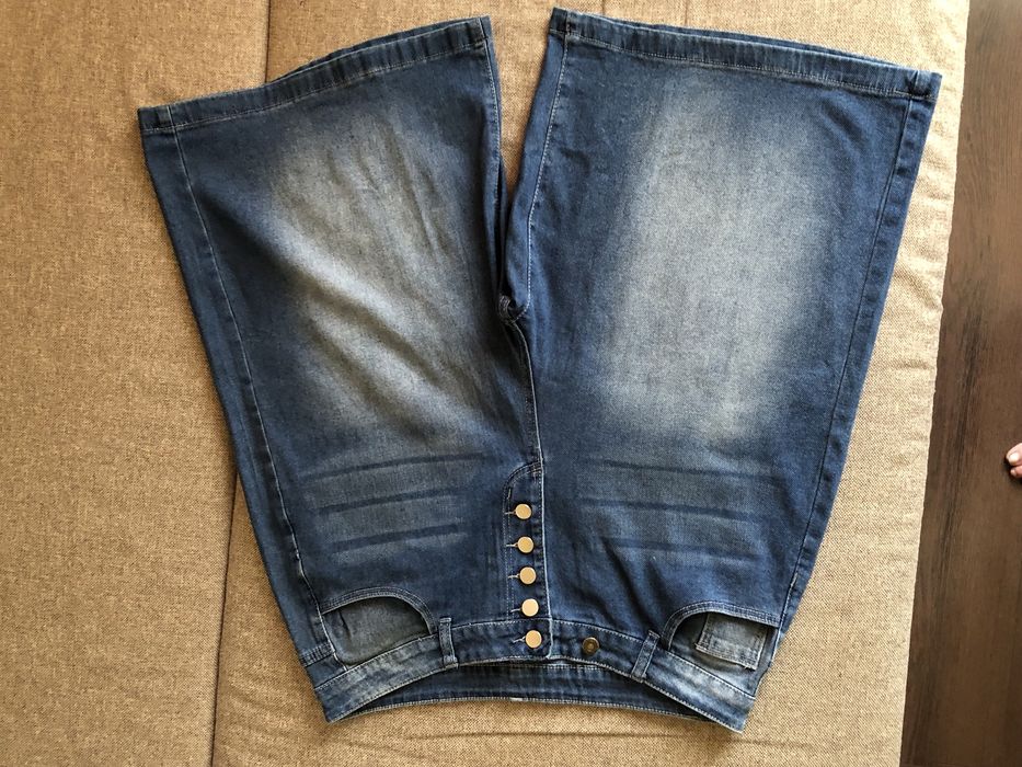 Pantalon de blugi marimea XXL, nou fără eticheta. Talie 43*2 Lungime 66