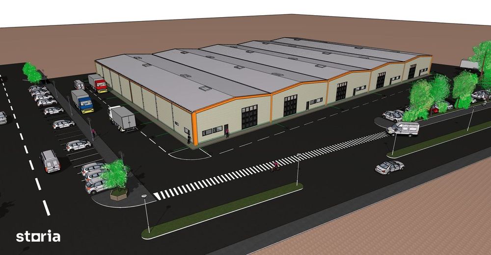 Spatiu Industrial Nou 4320 Mp /Parc Industrial Prejmer