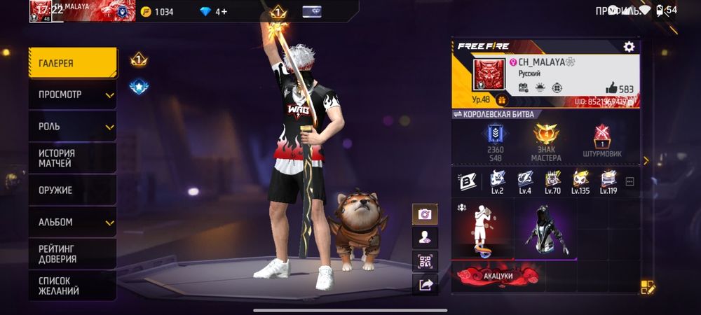 Продам ФФ аккаунт