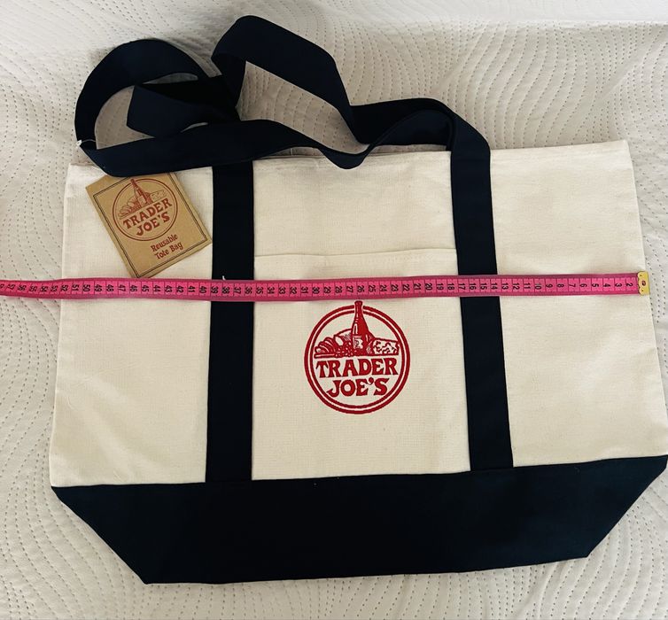 Sacosa/Tote bag Trader Joe”S noi cu eticheta